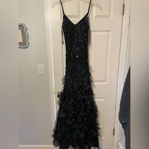 Beaded Sequin Formal Dress